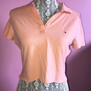 Tommy Hilfiger Cropped Collared shirt